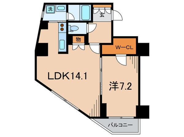 ＪＰ　ｎｏｉｅ　小石川富坂の物件間取画像